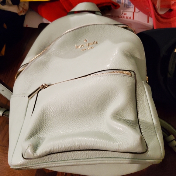 Kate Spade Light Green Backpack - Picture 1 of 5